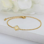 Pulsera Sol Mujer Esclava Astro oro