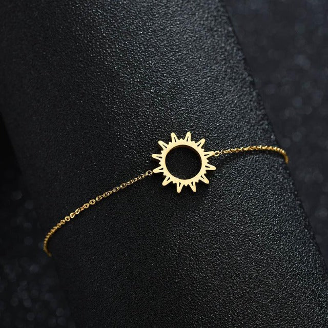 Pulsera Sol de oro