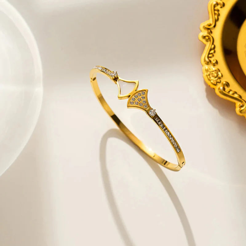 Pulsera Étnica Concha Vieira de Santiago oro