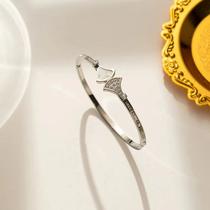 Pulsera Étnica Concha Vieira de Santiago plata