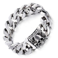 Pulsera Calavera Plata Hombre