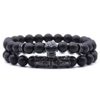 Pulsera Calavera Mujer negro