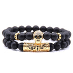 Pulsera Calavera Mujer oro