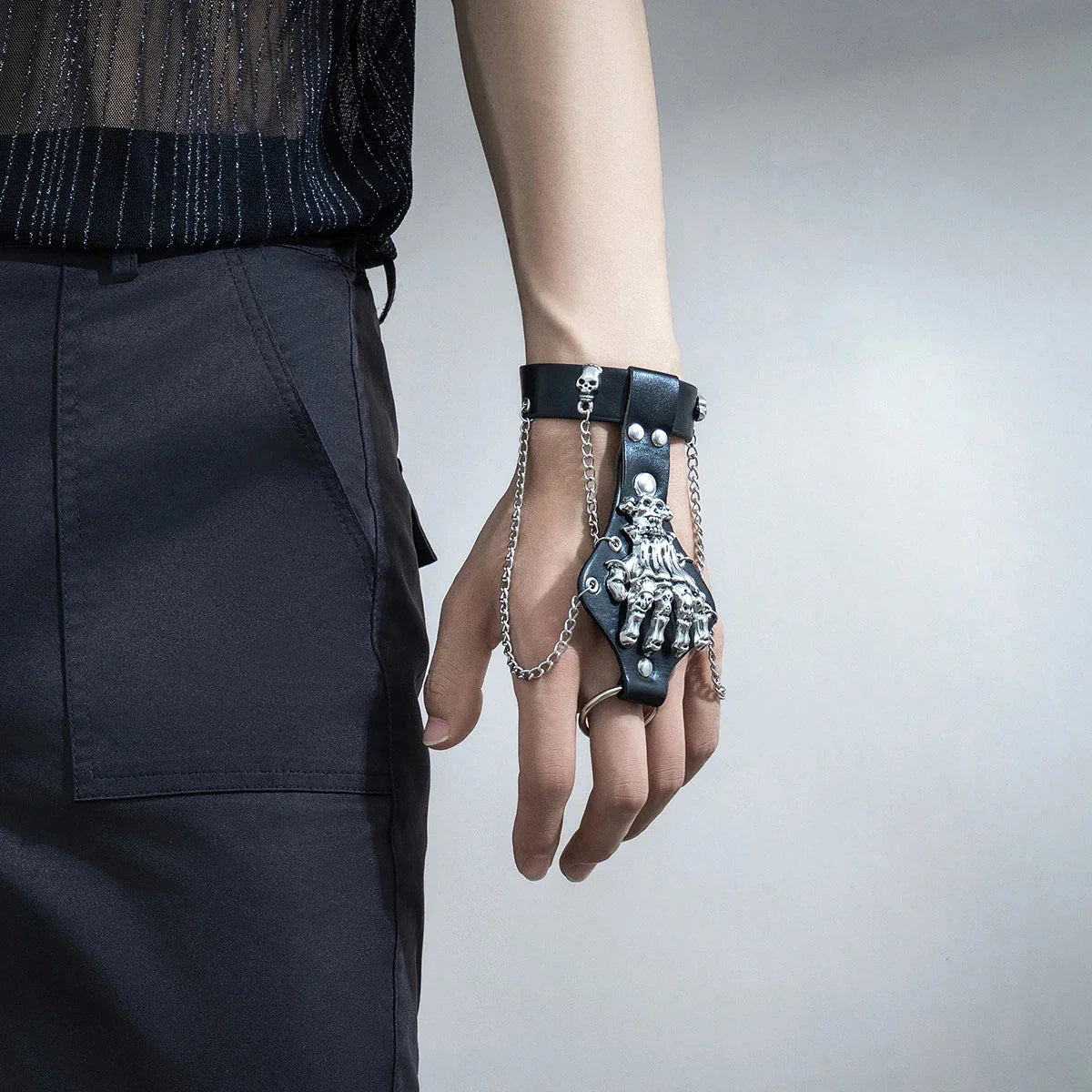 Pulsera de Mano Esqueleto