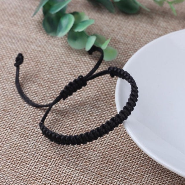 Pulsera Tibetana Amuleto de la Suerte negra