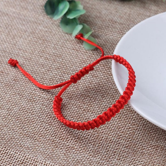 Pulsera Tibetana Amuleto de la Suerte roja