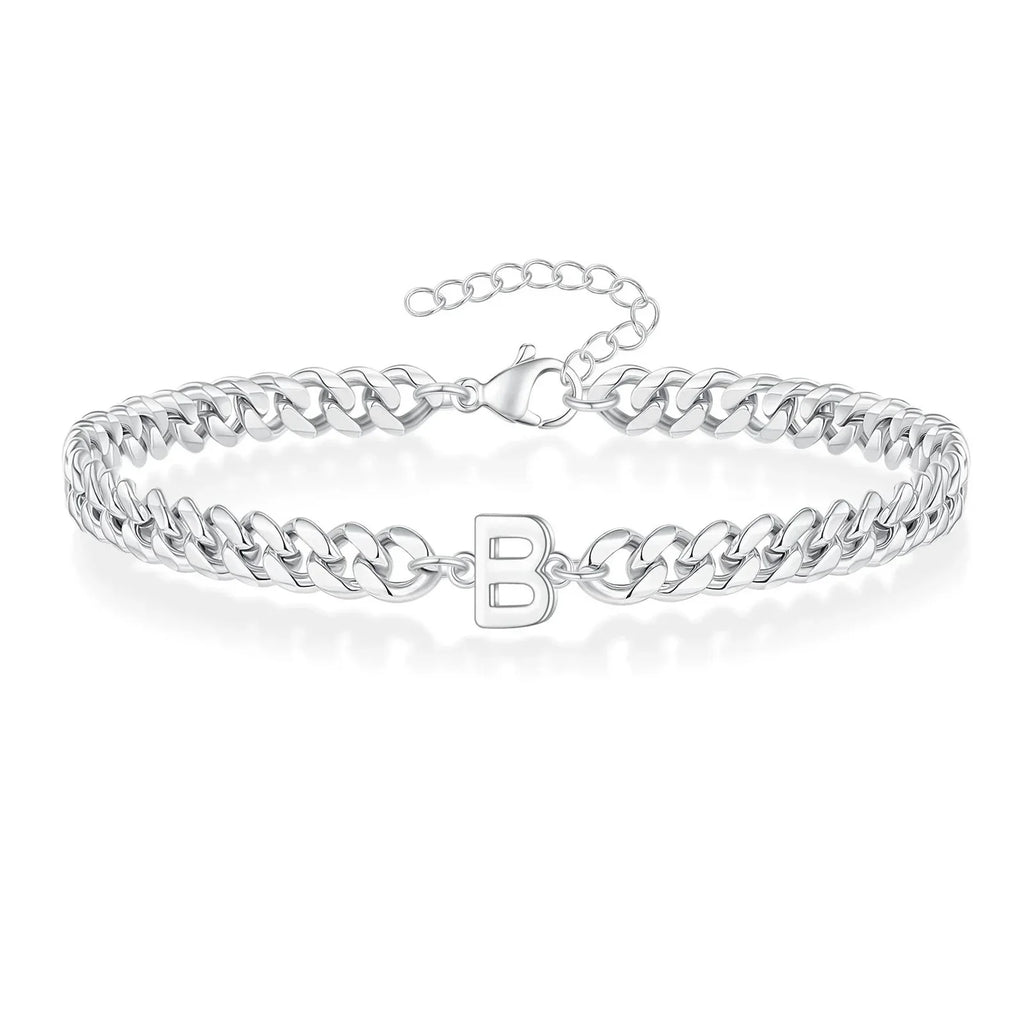 Bracelet torsadé initiale - lettre