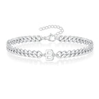 Bracelet torsadé initiale - lettre