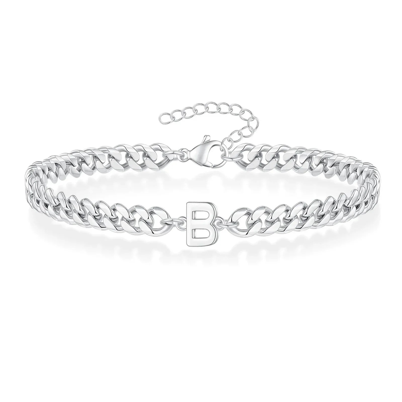 Bracelet torsadé initiale - lettre