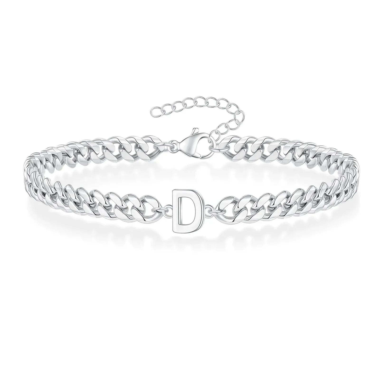 Bracelet torsadé initiale - lettre