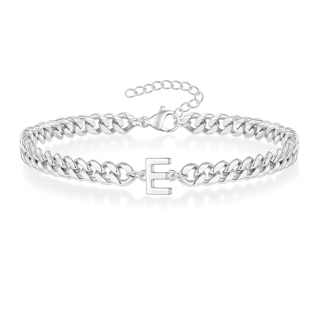Bracelet torsadé initiale - lettre