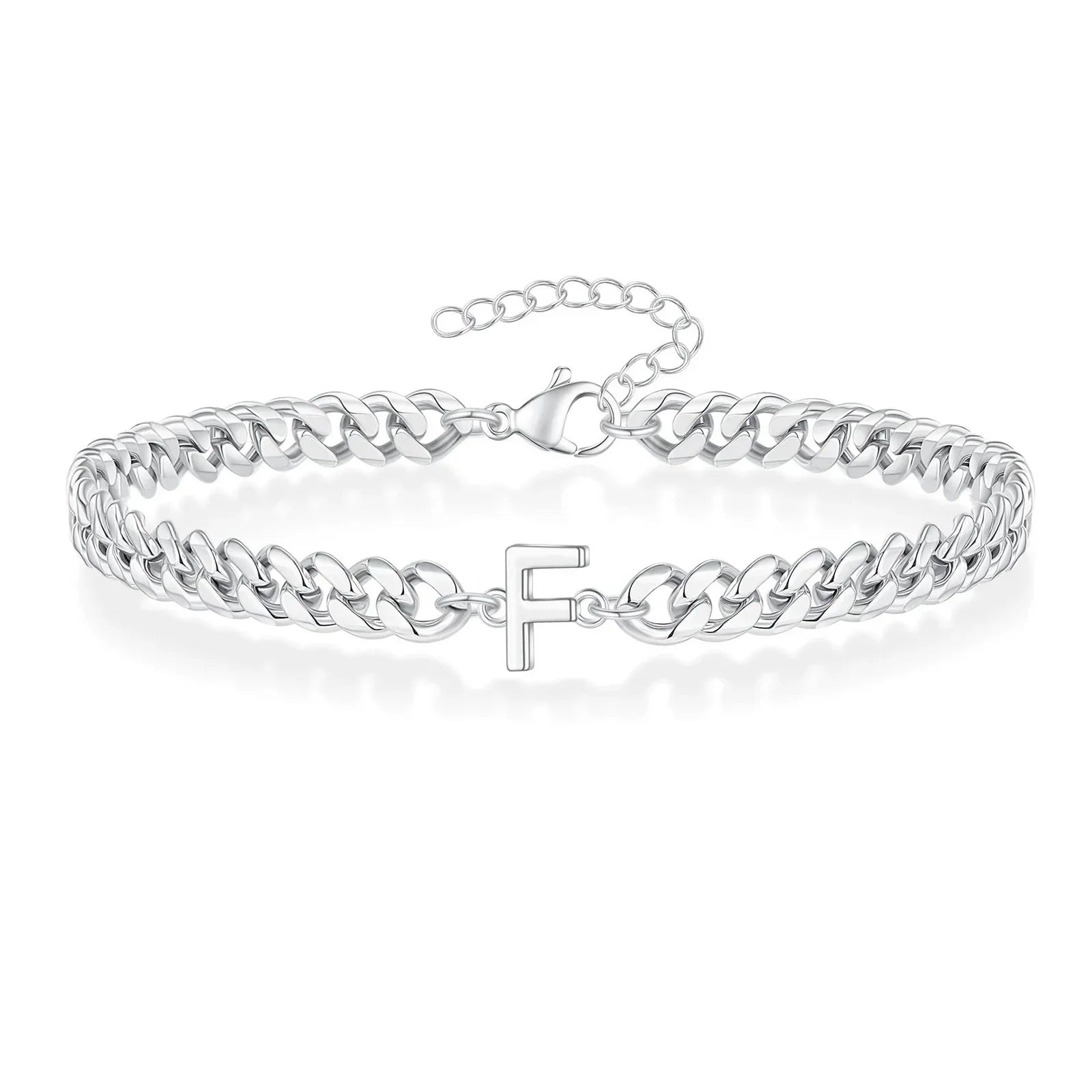Bracelet torsadé initiale - lettre
