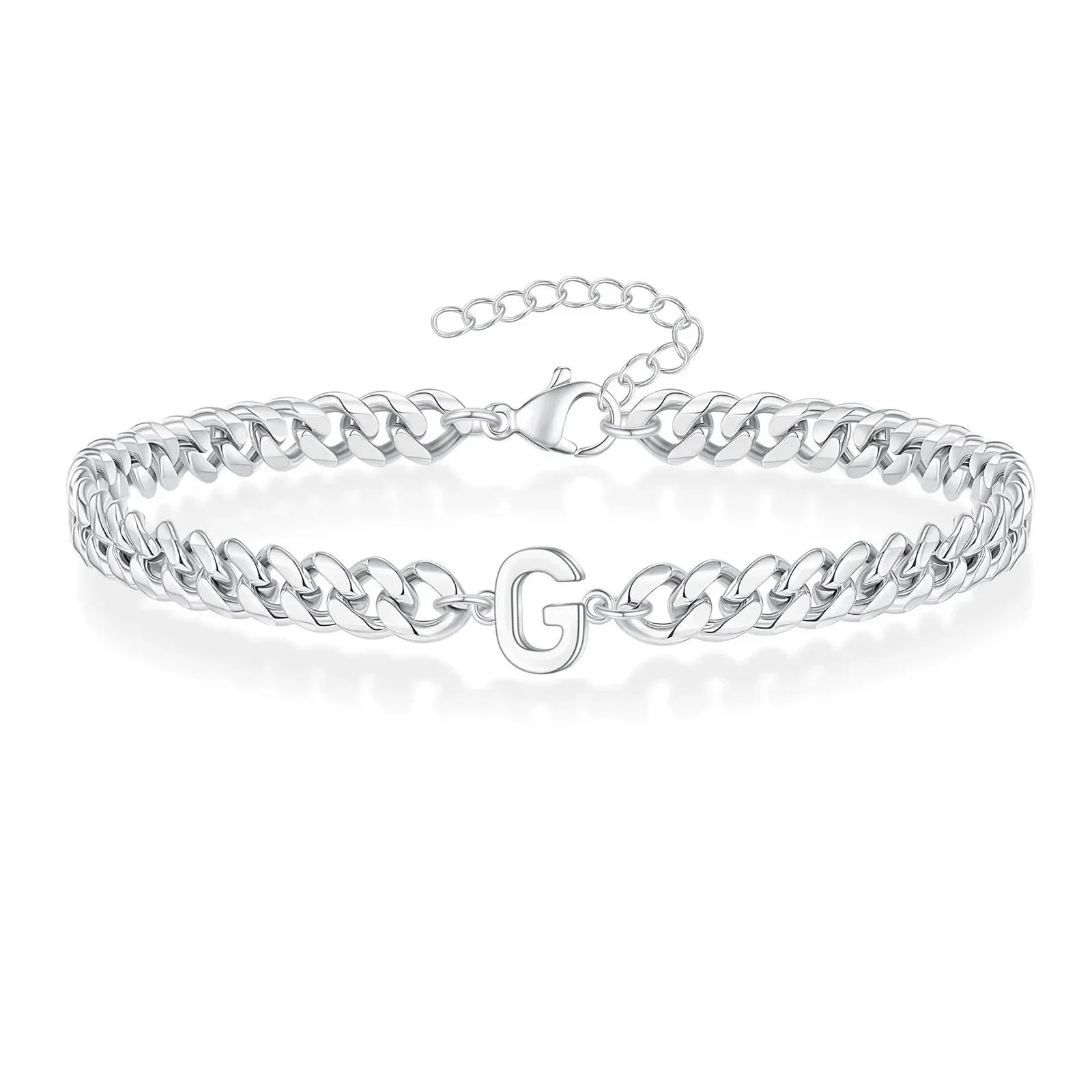Bracelet torsadé initiale - lettre