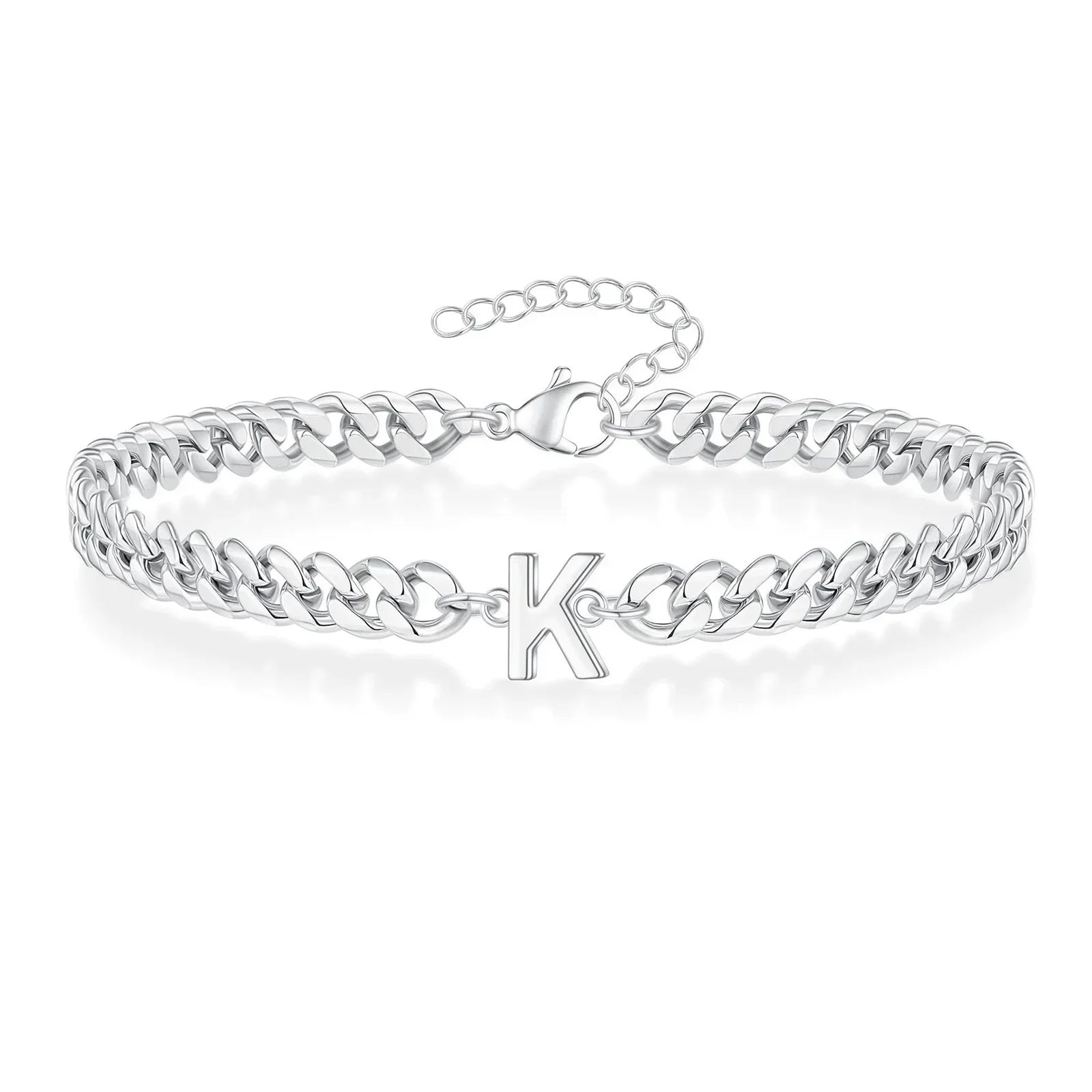 Bracelet torsadé initiale - lettre