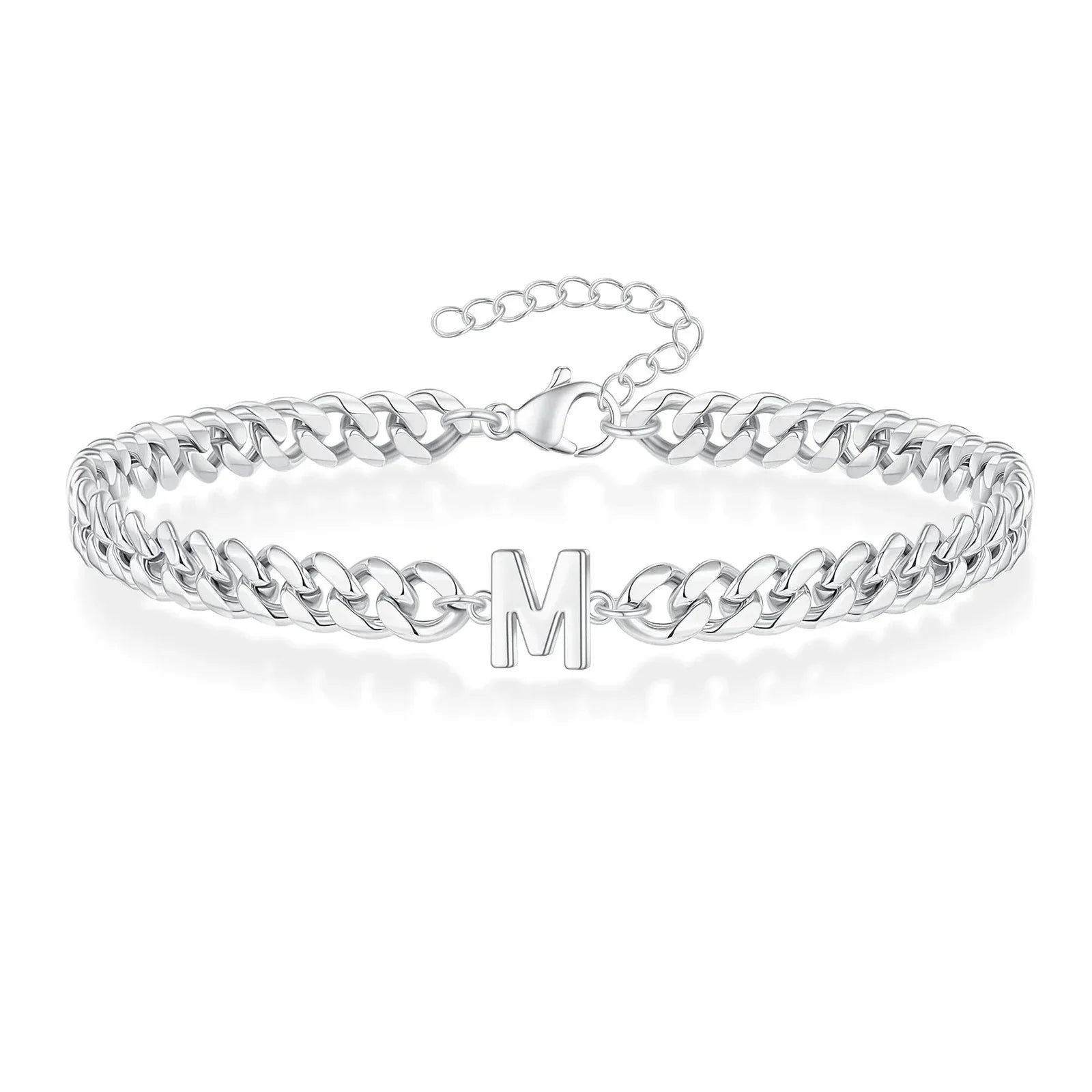 Bracelet torsadé initiale - lettre
