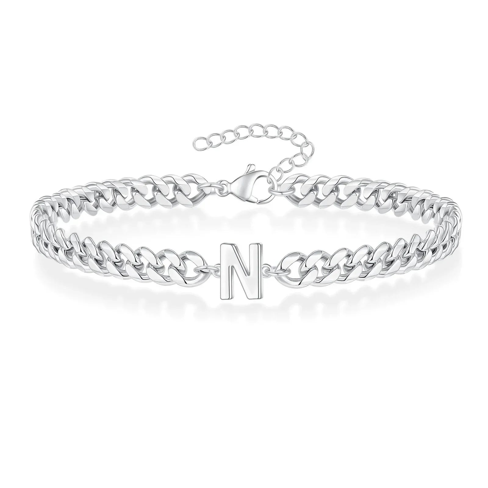 Bracelet torsadé initiale - lettre