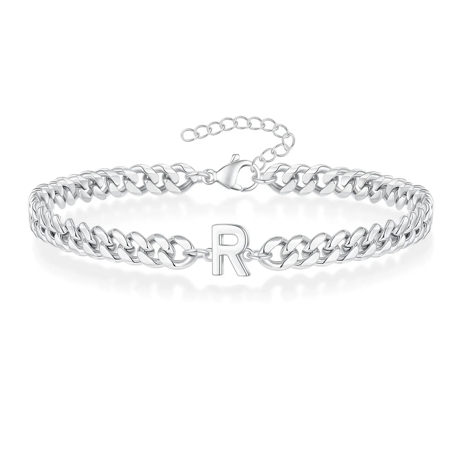 Bracelet torsadé initiale - lettre