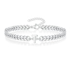 Bracelet torsadé initiale - lettre