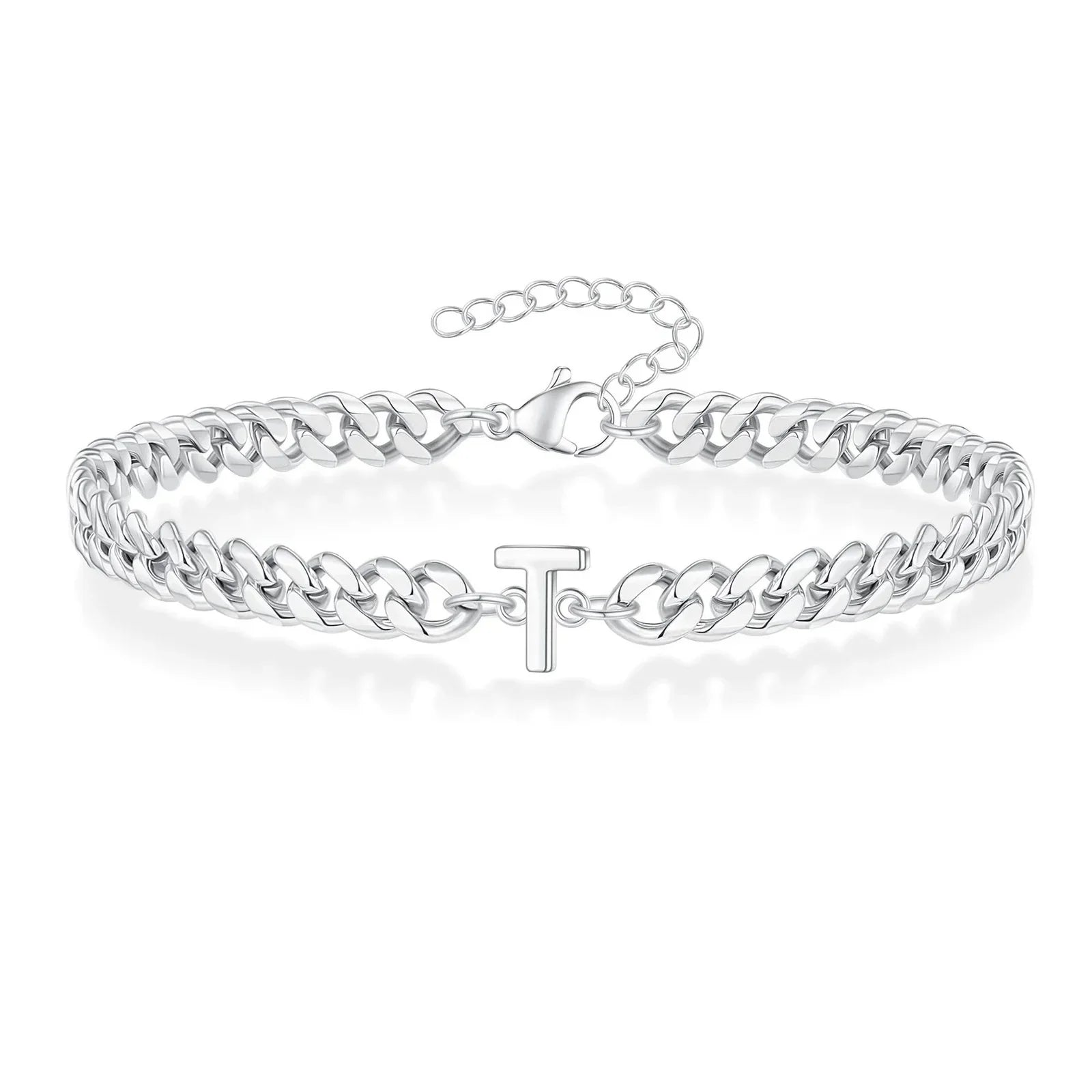 Bracelet torsadé initiale - lettre