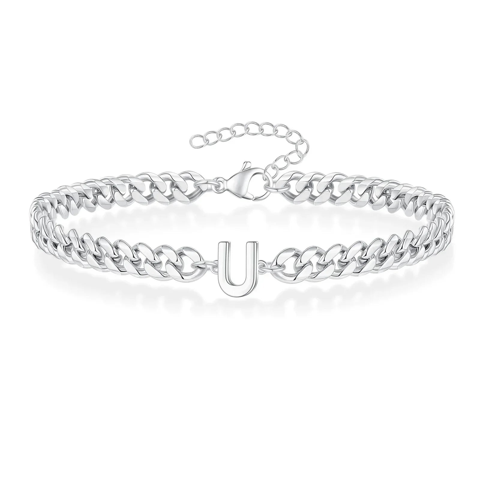 Bracelet torsadé initiale - lettre
