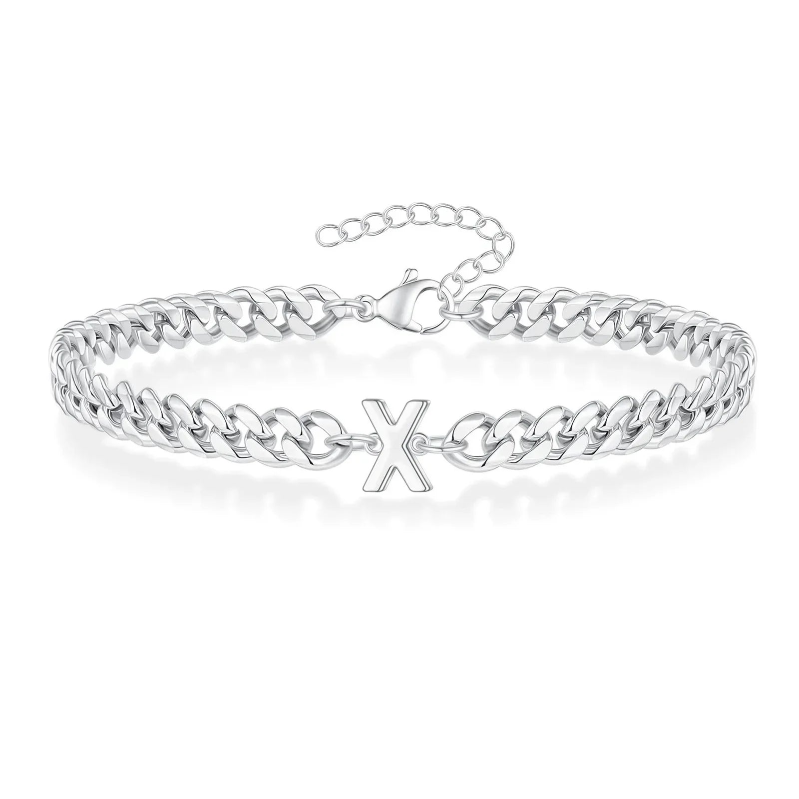Bracelet torsadé initiale - lettre