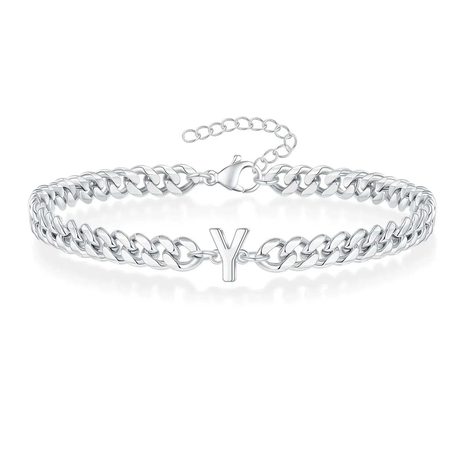 Bracelet torsadé initiale - lettre