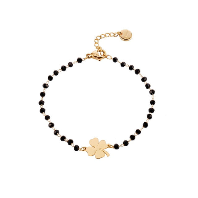 Pulsera Trébol de 4 Hojas de la Suerte