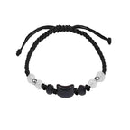 Pulsera Trenzada Gato Piedra de Luna 2
