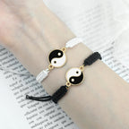 Pulsera Trenzada Yin Yang