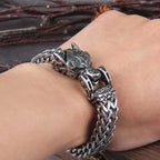 Pulsera Vikinga Fenrir para Hombre
