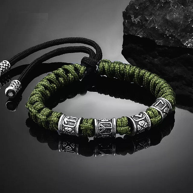 Pulsera Vikinga Trenzada Para Hombre