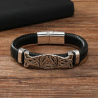 Pulsera Vikinga Valknut para Hombre