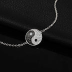 Pulsera Yin Yang con Strass