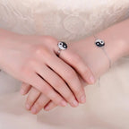 Pulsera Yin Yang con Strass