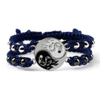 Pulsera Yin Yang Divisible Parejas Mejores Amigos Hombre Mujer