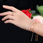 Pulsera con circonio para mujer