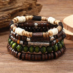 Pulseras de Estilo Étnico Multicolor 3