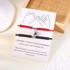 Pulseras para Parejas de Amigos Gourmette Romántica