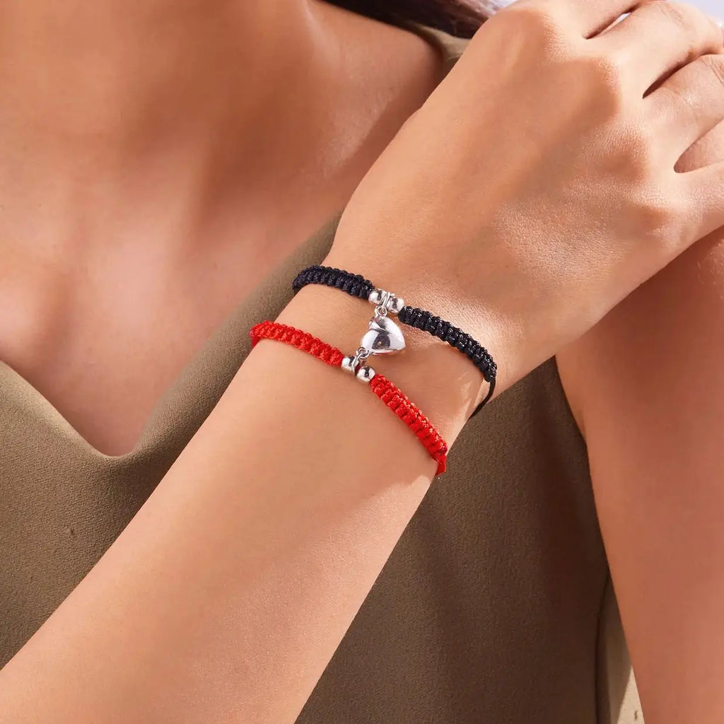Pulseras para Parejas de Amigos Gourmette Romántica