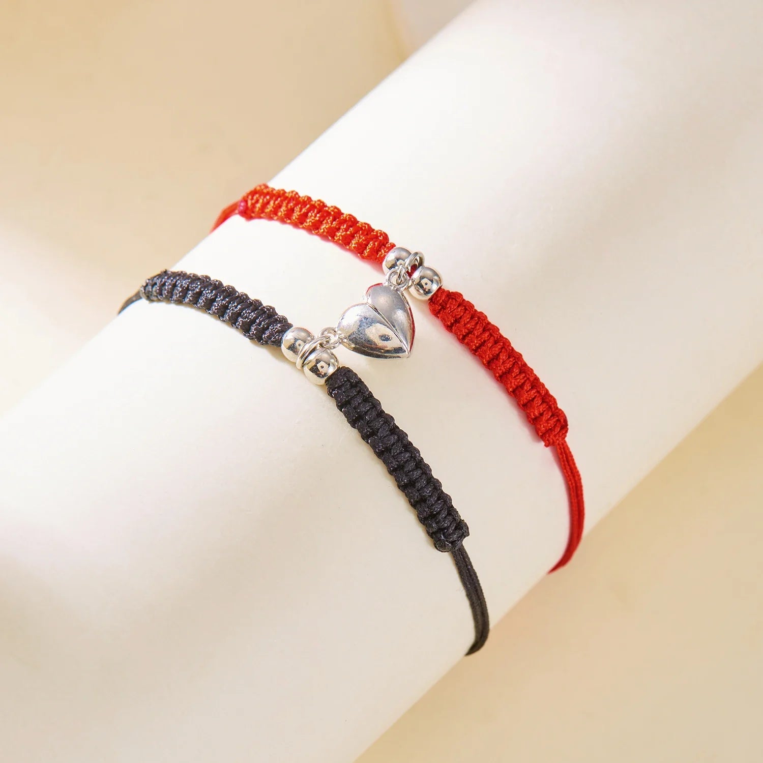 Pulseras para Parejas de Amigos Gourmette Romántica