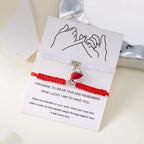 Pulseras para Parejas de Amigos Gourmette Romántica