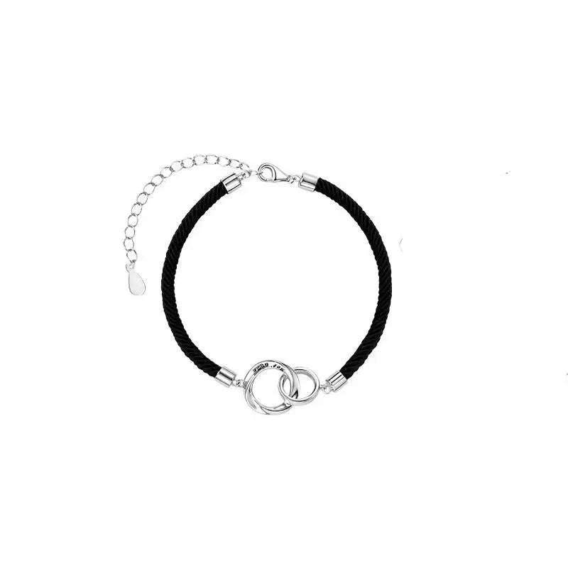 Pulseras para Parejas Románticas Esclavas Anillos hombre