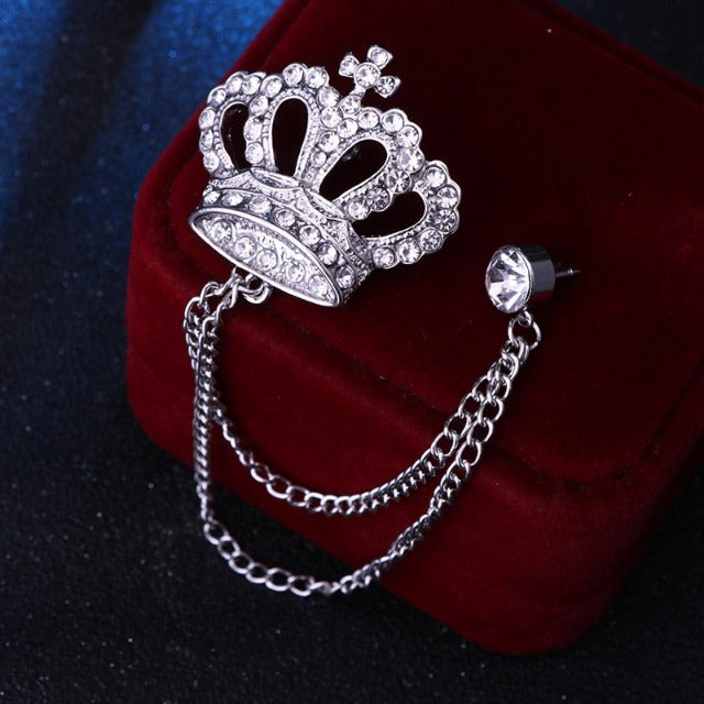 Broche De Traje Corona