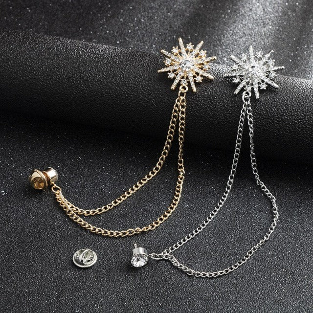 Broche De Traje Estrellas