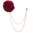 Broche de Traje Flor de Rosa