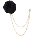 Broche de Traje Flor de Rosa