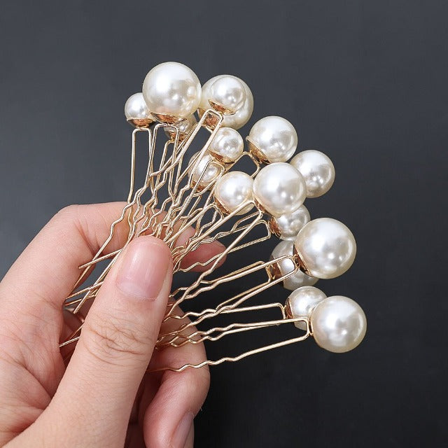 Horquillas de Boda con Perlas