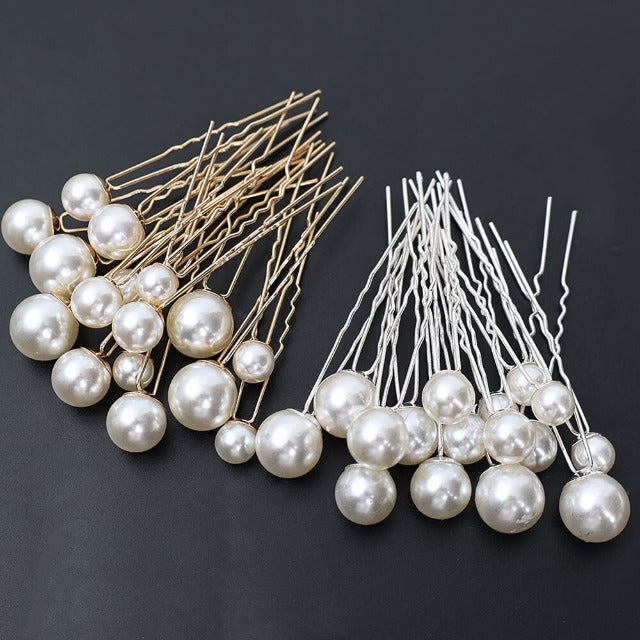 Horquillas de Boda con Perlas