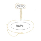 Cadena de Escote Mujer Collar Joya Pecho