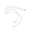 Cadena de Espalda con Perlas para Mujer